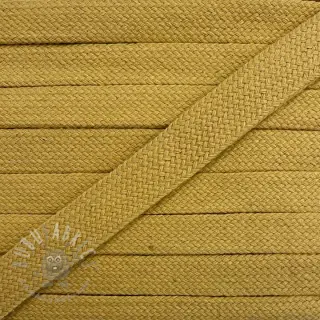 Katoenen koord plat 13 mm camel