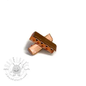 Metalen Eindkapje 25 mm copper