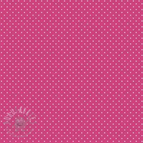 Katoenen stof Petit dots pink