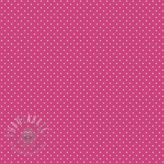 Katoenen stof Petit dots pink