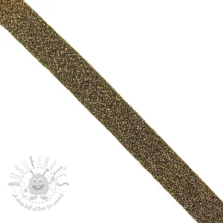 Biaisband LUREX dark gold