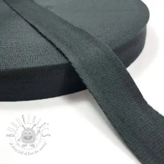 Tassenband katoen 4 cm anthracite