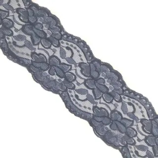 Čipka Blossom dark grey