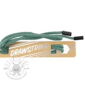 Koordje voor capuchon met eindkapjes 115 cm HEAD1 old green
