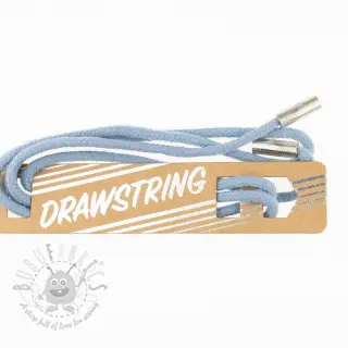 Koordje voor capuchon met eindkapjes 115 cm HEAD2 light jeans