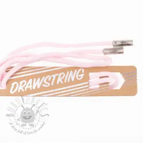 Koordje voor capuchon met eindkapjes 115 cm HEAD2 light pink