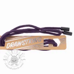 Koordje voor capuchon met eindkapjes 115 cm HEAD1 violet