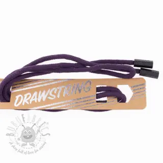 Koordje voor capuchon met eindkapjes 115 cm HEAD1 violet