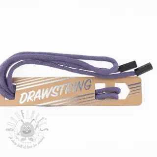 Koordje voor capuchon met eindkapjes 115 cm HEAD1 lavender