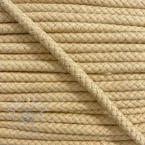 Katoenen koord 8 mm light yellow
