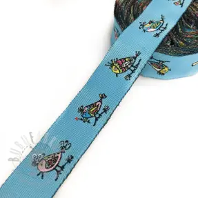 Lint Birds blue
