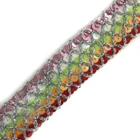 Lint Sequin MULTI lime