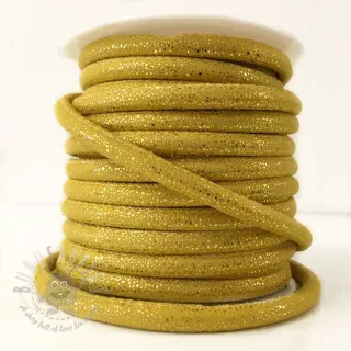 Suède koord Luxe yellow