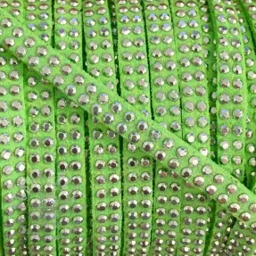 Suède koord kamienky lime