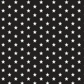 Bavlnená látka Petit stars black