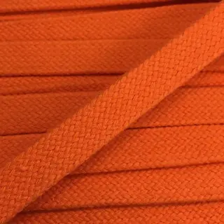 Bavlnená šnúra plochá 15 mm orange
