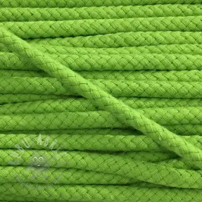 Katoenen koord 8 mm dark lime