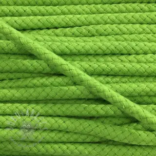 Katoenen koord 8 mm dark lime