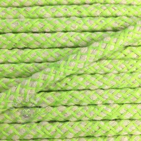 Katoenen koord 1 cm lime