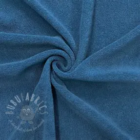 Elastische badstof blue