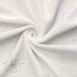 Elastische badstof white