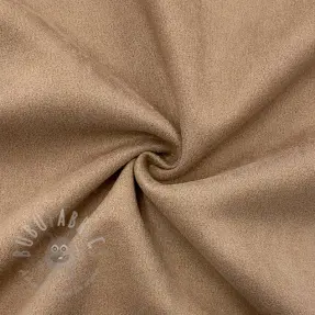 Suèdestof stretch taupe