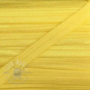 Omvouwelastiek 15 mm yellow