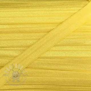 Omvouwelastiek 15 mm yellow
