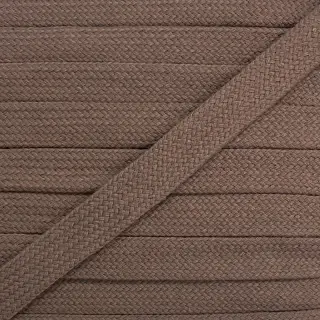 Bavlnená šnúra plochá 13 mm mauve