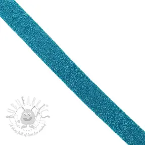 Biaisband LUREX aqua