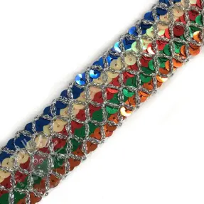 Lint Sequin MULTI cobalt