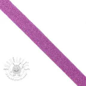 Biaisband LUREX lilac