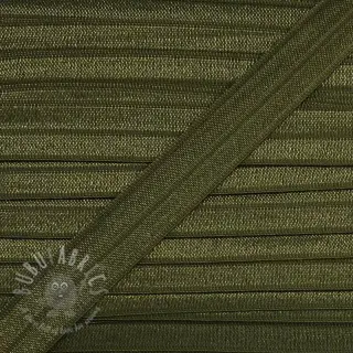 Omvouwelastiek 15 mm camo green
