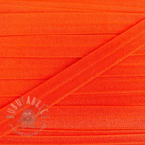 Omvouwelastiek 15 mm neon orange