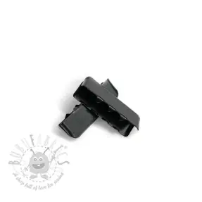 Metalen Eindkapje 25 mm black