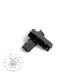 Metalen Eindkapje 25 mm black
