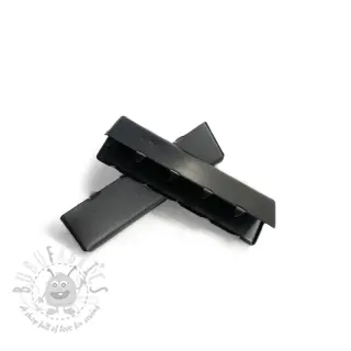 Metalen Eindkapje 40 mm black