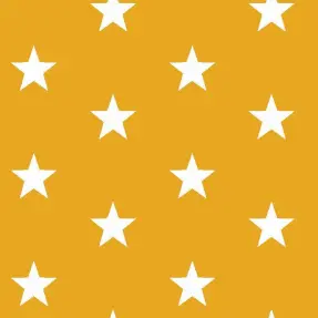 Bavlnená látka Stars yellow