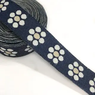 Stuha Jeans flowers beige