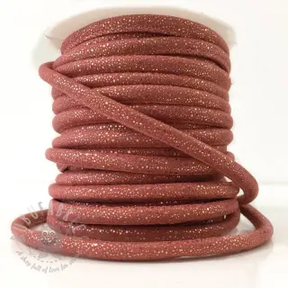 Suède koord Luxe old rose