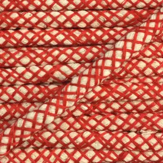 Bavlnená šnúra 1 cm red