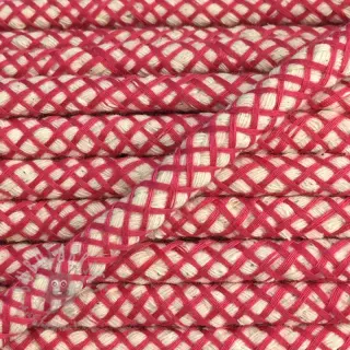 Katoenen koord 1 cm fuchsia