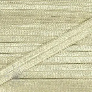 Omvouwelastiek 15 mm beige