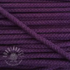 Katoenen koord 8 mm purple