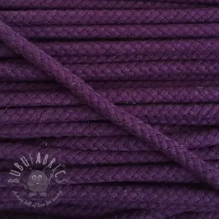 Katoenen koord 8 mm purple