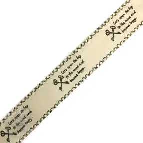 Katoenen lint Key