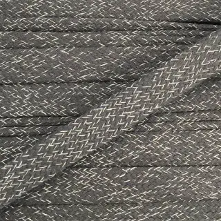 Bavlnená šnúra plochá 15 mm melange grey