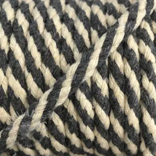 Katoenen koord 5 mm grey ecru