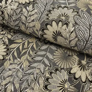Decoratiestof jacquard Boho leaves