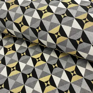 Dekoračná látka jacquard Diamond cube luxury